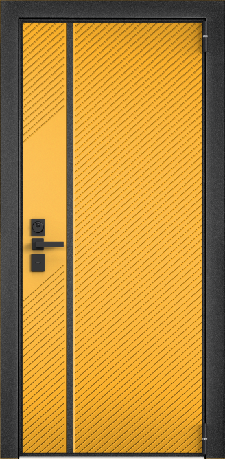 ULTIMATUM NEXT, Панель MDF с лакокрасочным покрытием, Lines-R, ЛКП Цитрус в Уфе