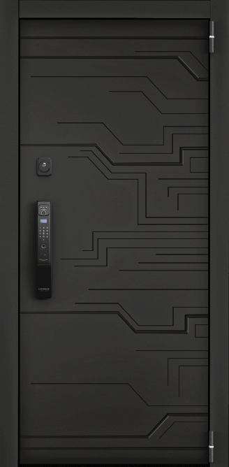 CYBER PRO PP, Панель MDF с ПВХ покрытием, CBR-25, ПВХ Черная шагрень в Уфе