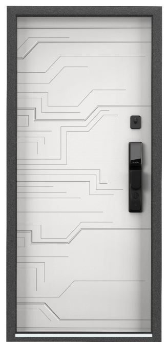 CYBER PRO PP, Панель MDF с ПВХ покрытием, CBR-25, ПВХ Бьянко в Уфе